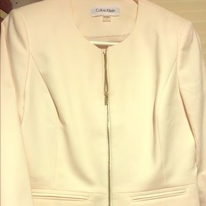 Light pink Calvin Klein blazer